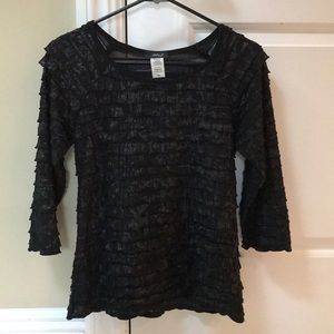 Woman’s detailed top